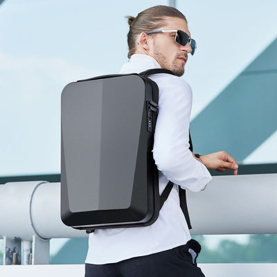 BANGE BG-22201 Business Hard Shell Computer Bag Men Backpack Waterproof Luggage