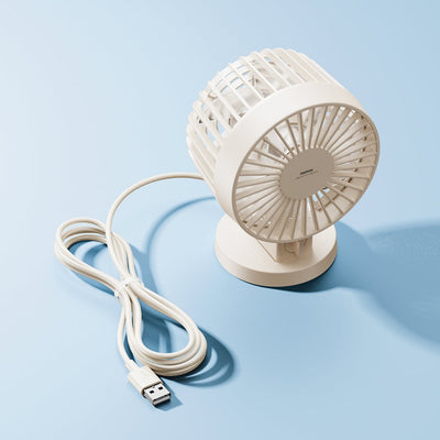 REMAX USB Colorful Dual-Blade Desktop Fan F37