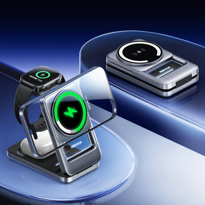 REMAX Magnetic 3-in-1 Wireless Charger CW10