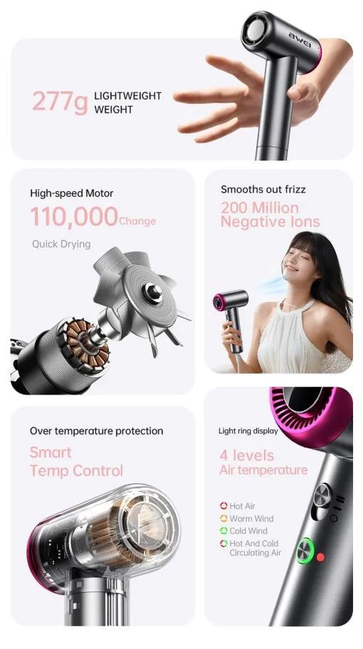 AWEI DS-2 Hair Dryer