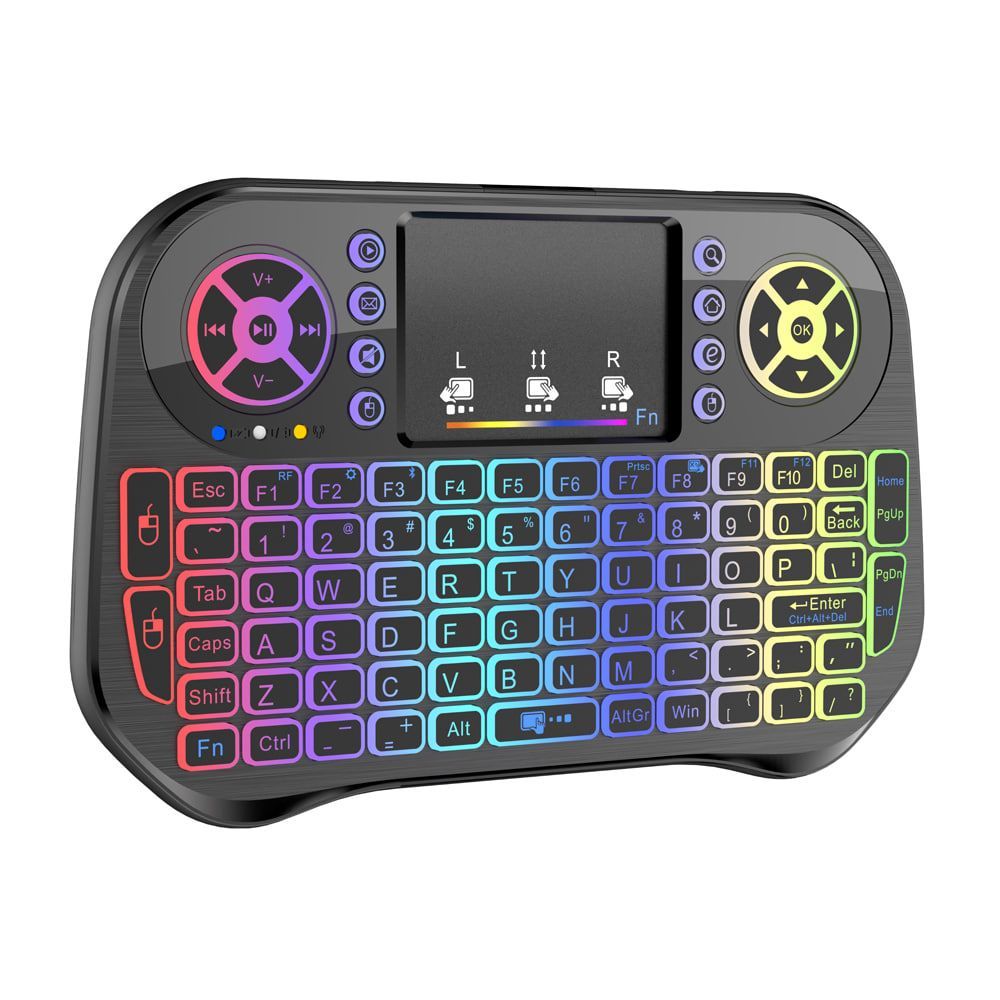 SMART TV Mini Keyboard 2.4GHz Wireless Dual Mods