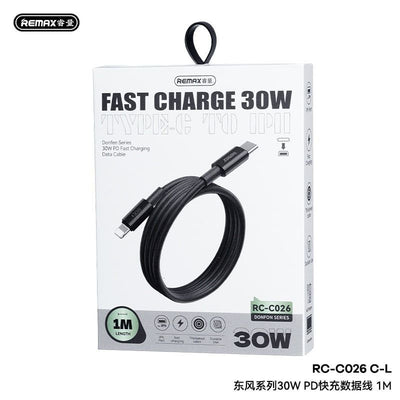 REMAX 30W Data Cable 1M RC-C026 (C-L)