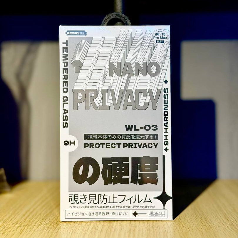 REMAX iPHONE 15 PRO MAX WL-03 PRIVACY
