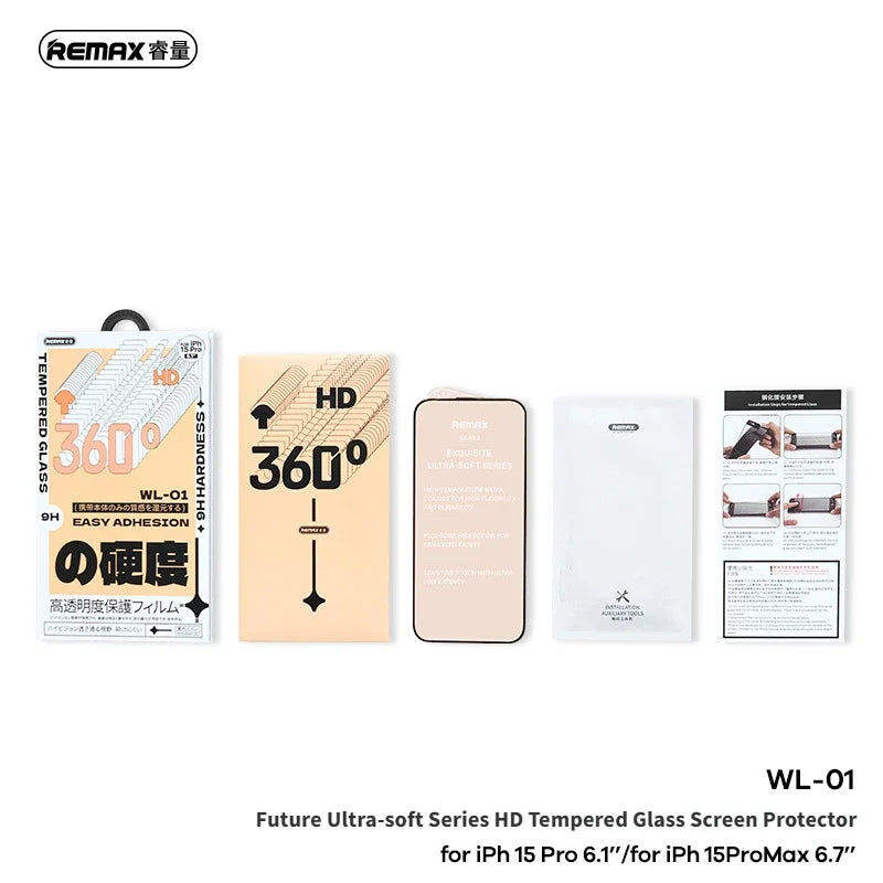 Future Ultra-soft Series HD Tempered Glass Screen Protector WL-01