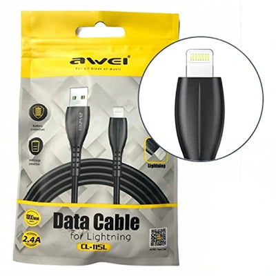 awei Data Cable for Type-L 2.4A Fast Charging Cable CL-115L