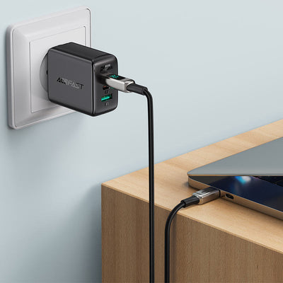 ACEFAST C31-01 USB-C to L charging data cable with digital display(1.2m)