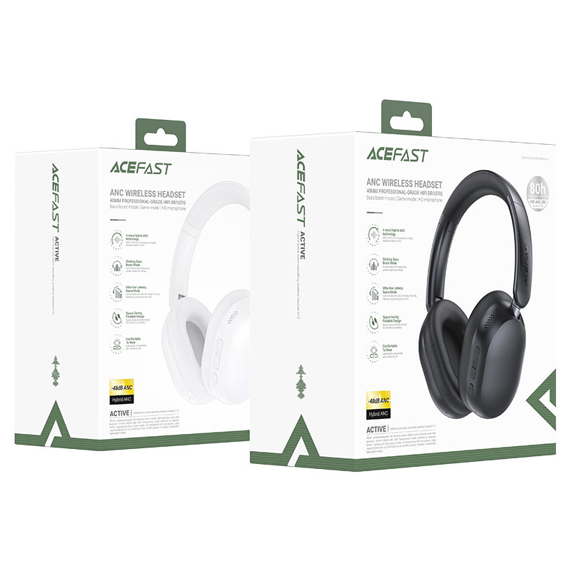 ACEFAST H12 Hybrid ANC Wireless Headset