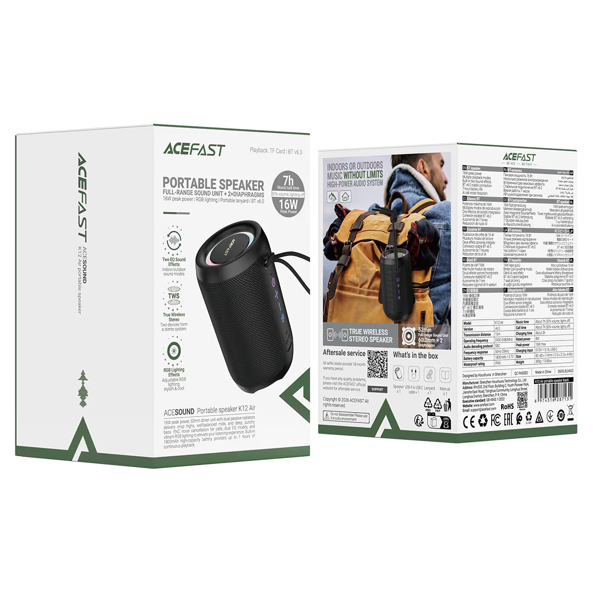 ACEFAST K12 Air Portable Speaker