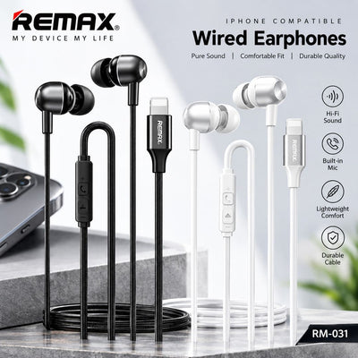 REMAX iPh Capsule Series Music Call Wired Earphones RM-03i