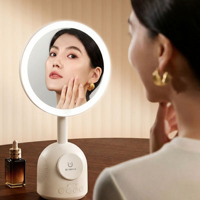REMAX Smart Magnetic Wireless Charging Speaker makeup Mirror RT-E210