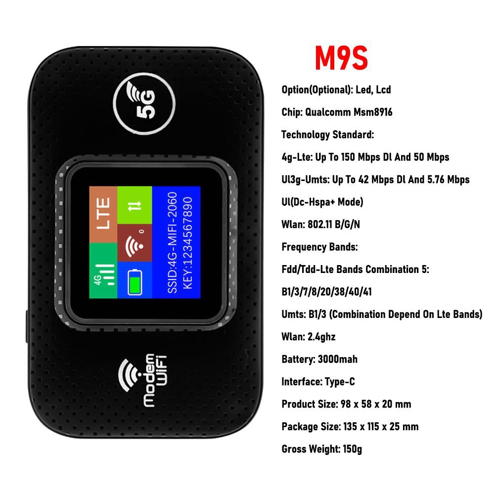 4G Wireless Router M9S-5