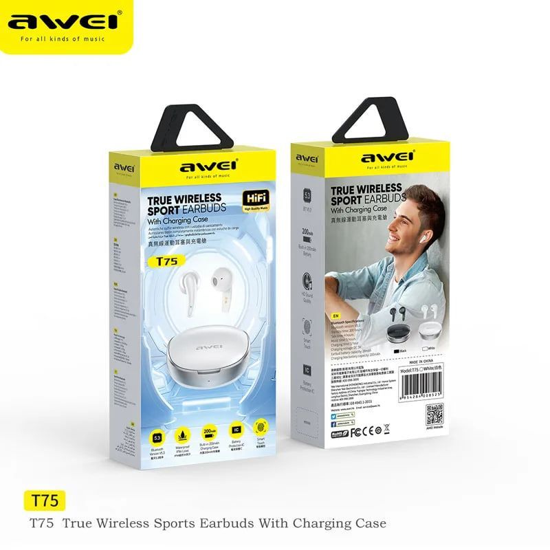 AWEI T75 Wireless Bluetooth Headphones