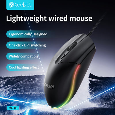 Celebrat RGB Office & Gaming Mouse MO-03