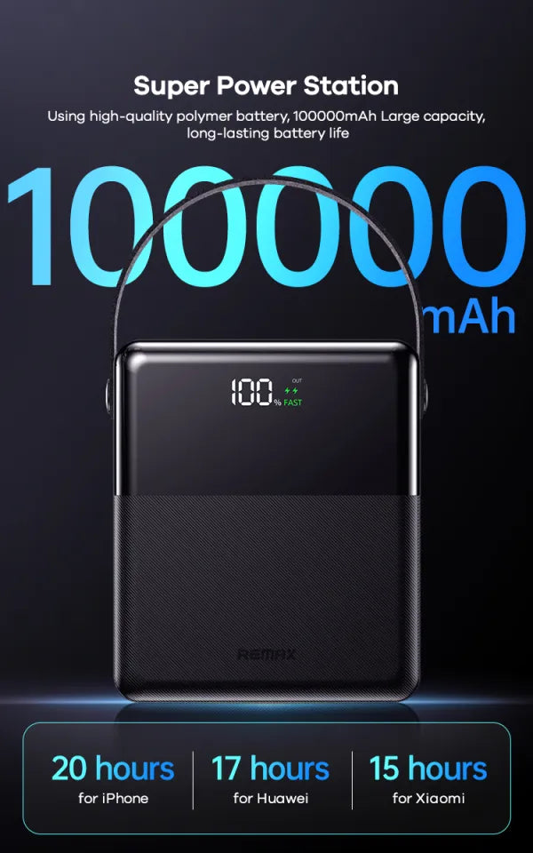 REMAX FP-1 27W+22.5W 100000mAh