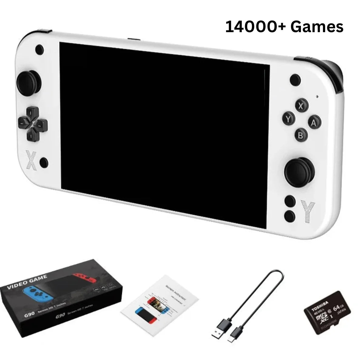 G90 Retro Handheld Game Console (64G)