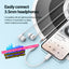 Celebrat Lightning to 3.5mm Audio Conversion Cable AU-07