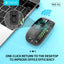 Celebrat Dual-Mode Wireless Silent Computer Mouse MO-01