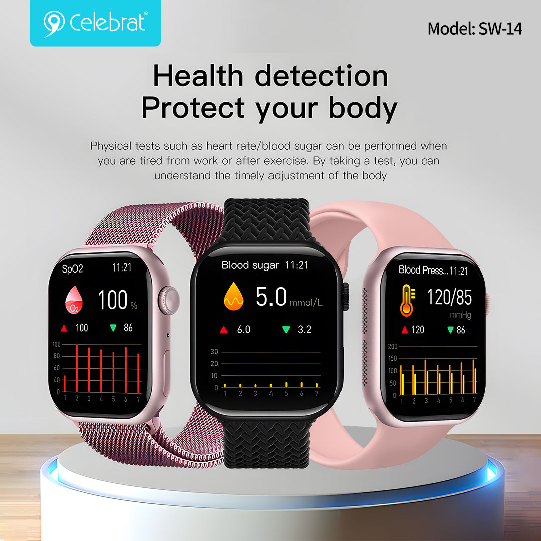 Celebrat SW-14 Smartwatch With Exquisite Design