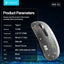 Celebrat Dual-Mode Wireless Silent Computer Mouse MO-01