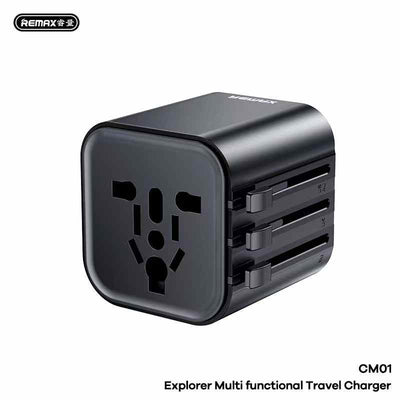 REMAX CM01 2500W EXPLORER MULTI FUNCTIONS TRAVEL CHARGER
