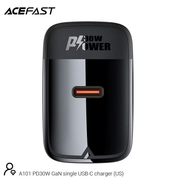 ACEFAST A101 PD30W GaN single USB-C charger (US)