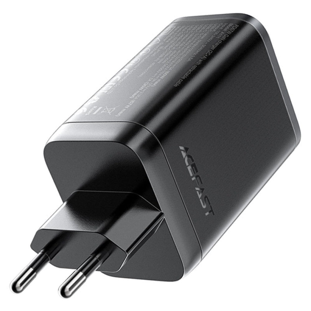 ACEFAST A111 PD67W GaN Charger(2*USB-C+USB-A) With Retractable Cable
