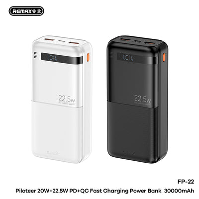 REMAX POWER BANK 30,000mAh Fast Charging FP-22