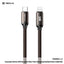 REMAX Exquisite Series 100W Brushed Alloy Fast Charging Braided Data Cable CB36 (C-L)