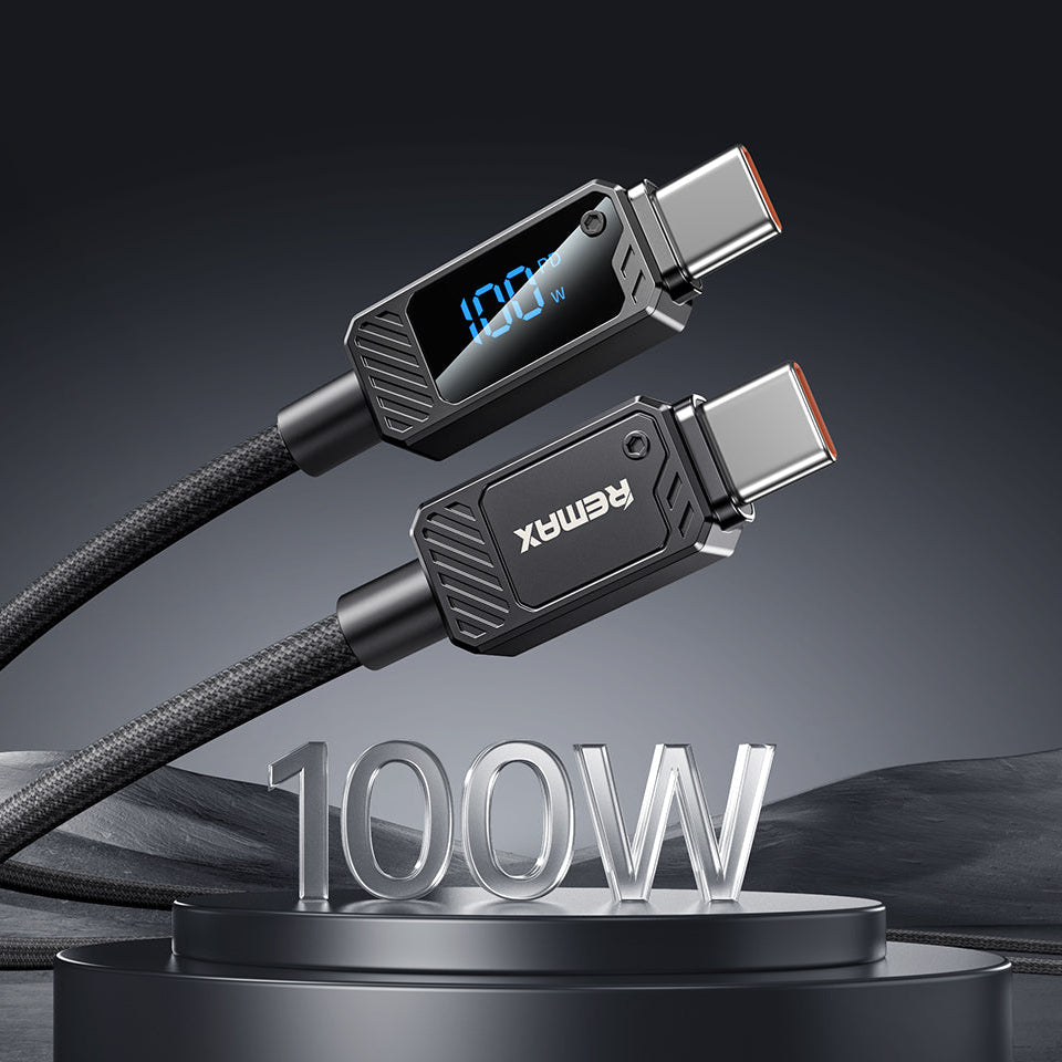 REMAX Display Cable 100W USB C to C 1.2m RC-C069
