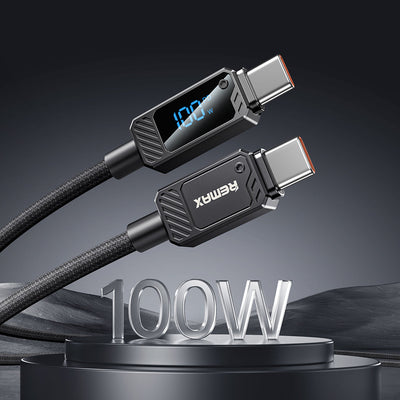 REMAX Display Cable 100W USB C to C 1.2m RC-C069