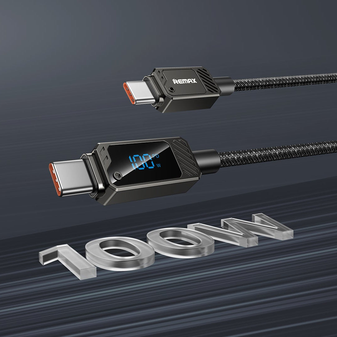 REMAX Display Cable 100W USB C to C 1.2m RC-C069