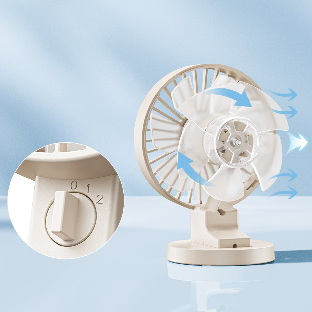 REMAX USB Colorful Dual-Blade Desktop Fan F37