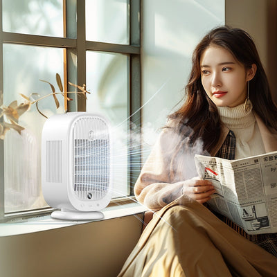 REMAX Water-cooling Oscillating Fan with Display F21