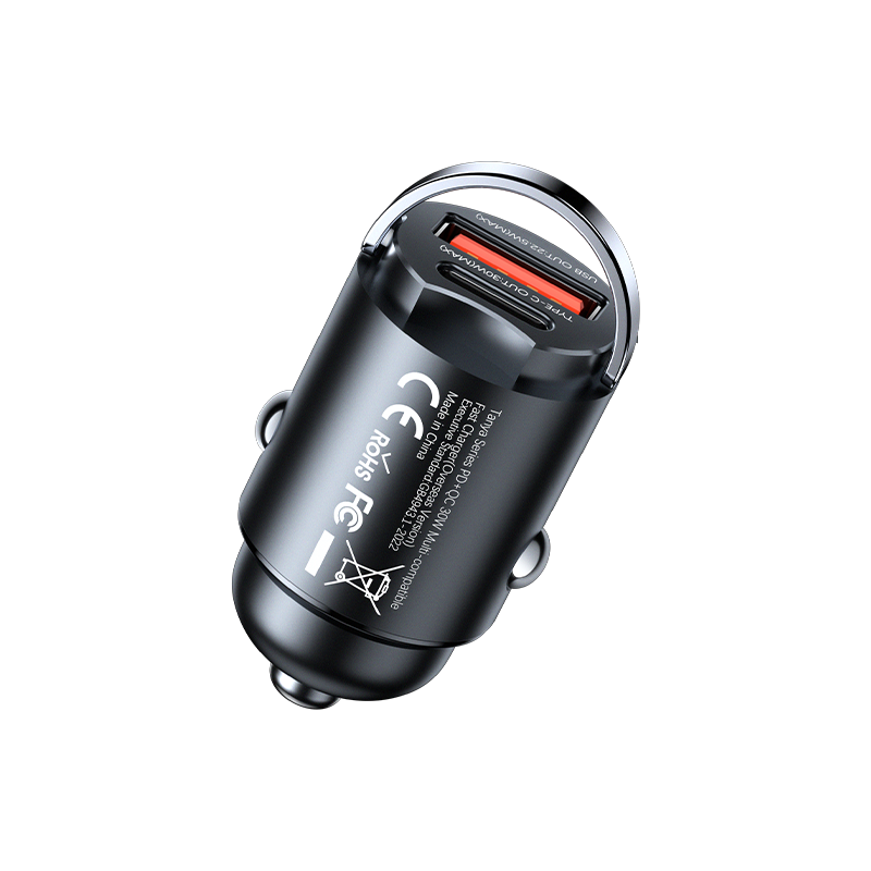 REMAX Ultra-Compact 30W Dual-Port Fast Car Charger RCC359