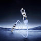 REMAX Radiance 240W Multi-functional  Zinc Alloy Fast Charging Data Cable  1.2M CB18(A+C-C+L)