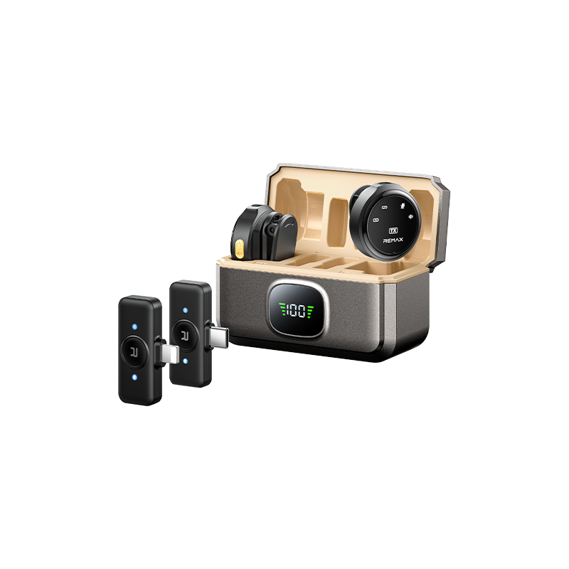 REMAX K22 2 in 1 Wireless Microphone