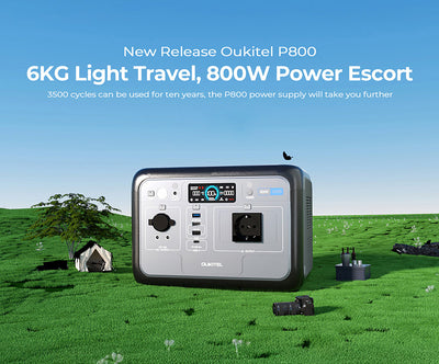 OUKITEL P800 Portable Power Station 800W