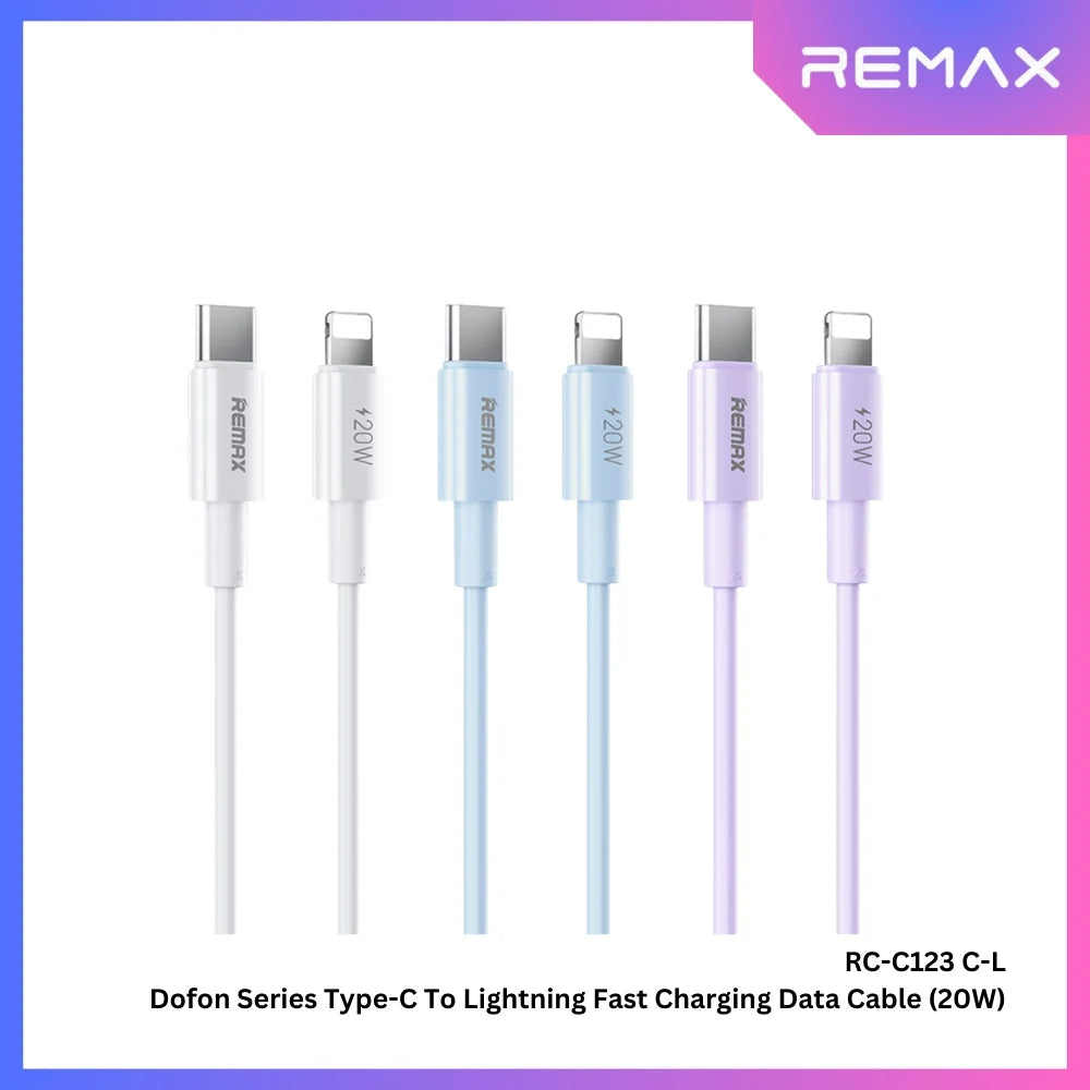 REMAX Dofon Series 30W PD Fast Charging  Data Cable 2M  RC-C123 C-L