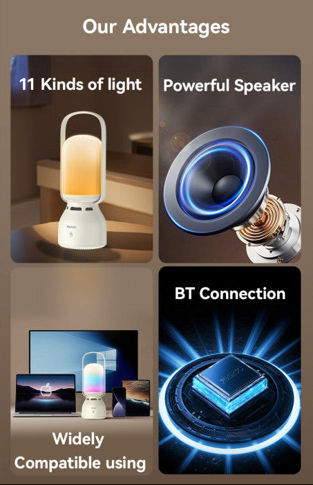 YESIDO YSW26 Outdoor RGB  Bluetooth  Speaker