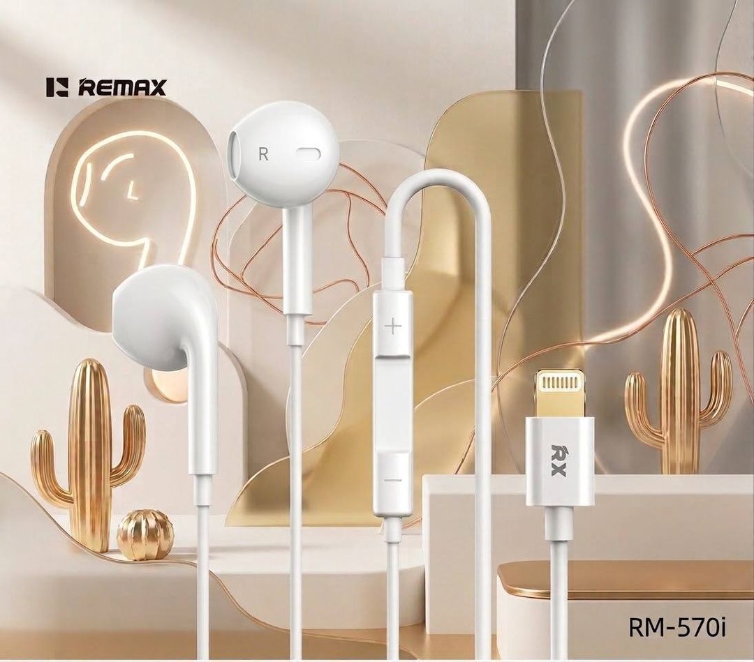 REMAX RX Wired Earphones for  Music and Call  RM-570i