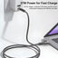 AWEI 100W Type-C to Type-C Data Cable CL-229C