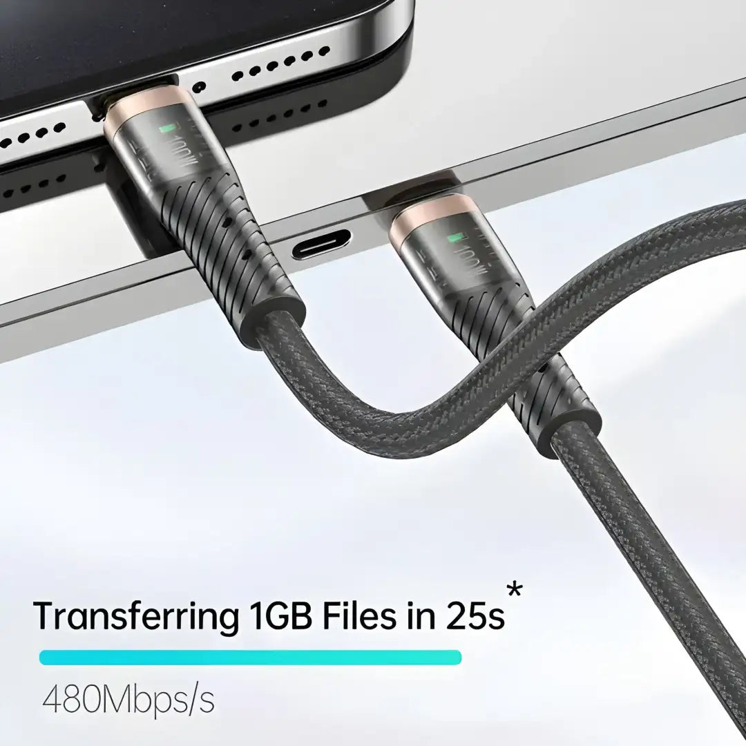 AWEI 100W Type-C to Type-C Data Cable CL-229C