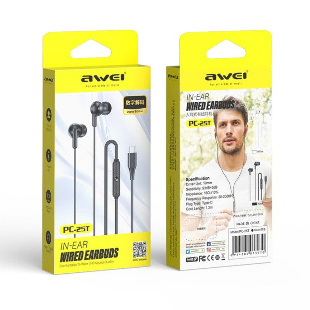 AWEI PC-25T IN-EAR Wireless Earbuds
