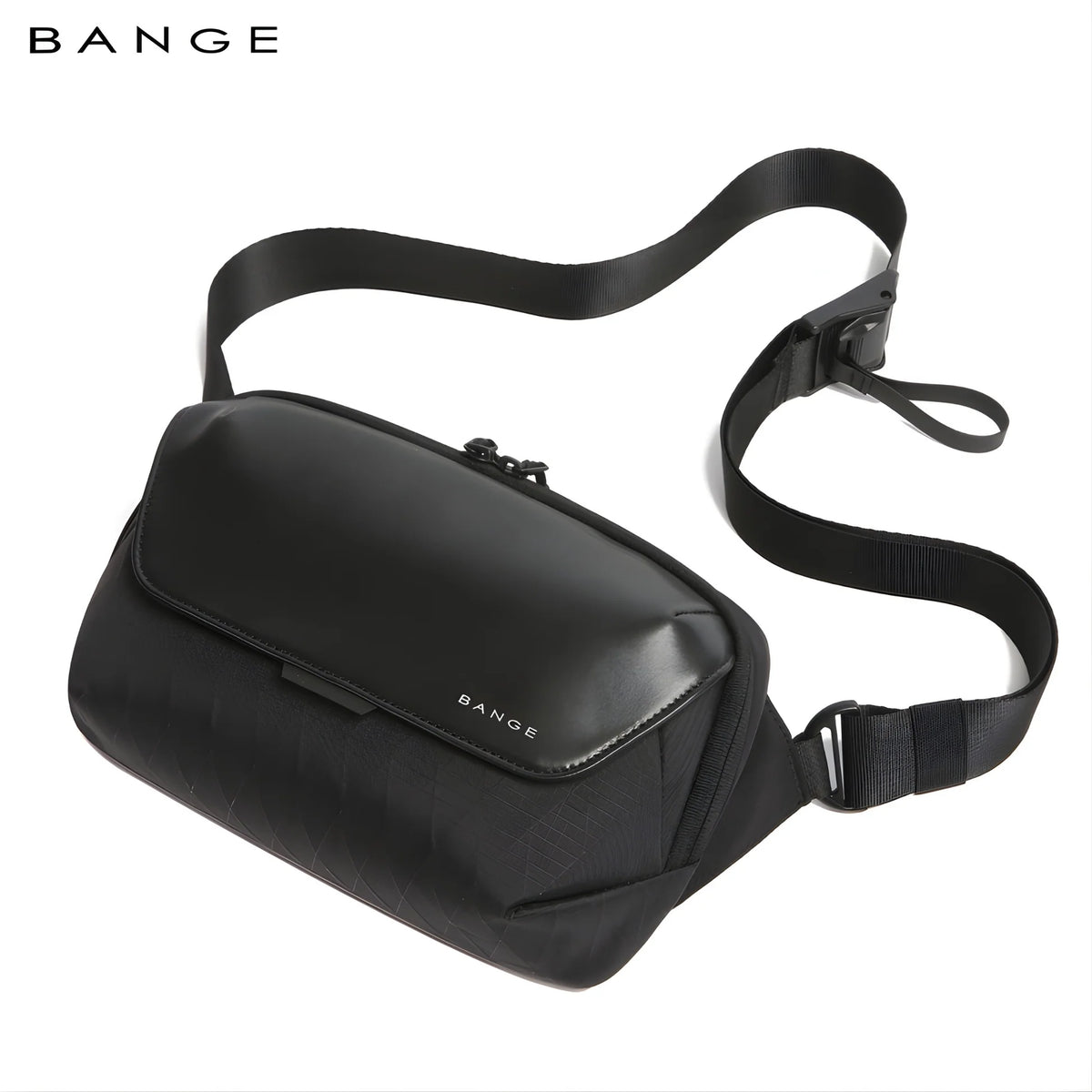 BANGE Vega BG-8133 Ultra-Lightweight, Sleek Water-Resistant Nylon Messenger Crossbody Bag