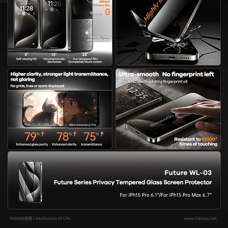 REMAX iPHONE 16 PRO MAX WL-03