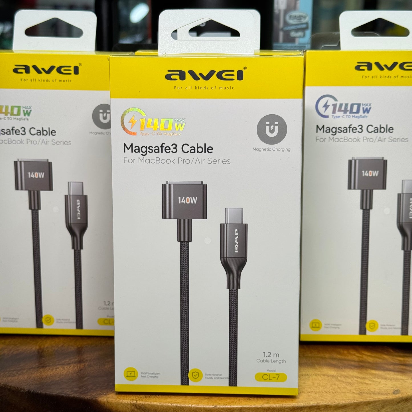 AWEI USB-C to MagSafe 3 Charging Cable CL-7