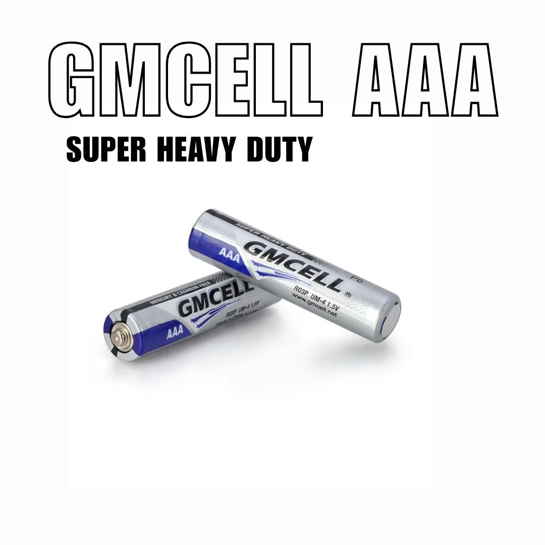 GMCELL Super Heavy Duty AAA (2-Pack)