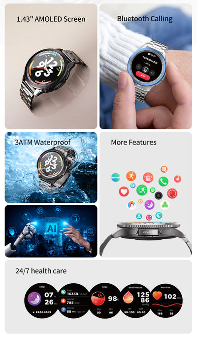 AWEI H57 Bluetooth Call Smart Watch