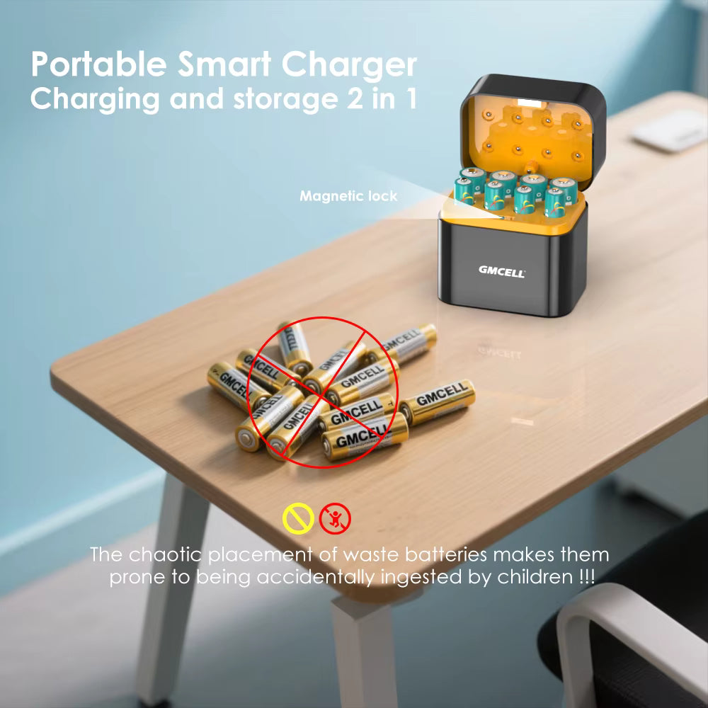 GMCELL Portable Li-ion Charger Set
