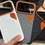 iPhone 17 Pro Max Premium Leather-Finish Magnetic Phone Case